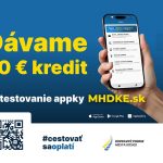 Testuj MHDKE a získaj 20 € kredit – zapoj sa do testovania